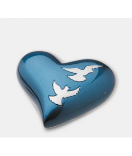 Divine Flying Doves (Keepsake Heart)