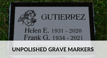 Unpolished Grave Markers